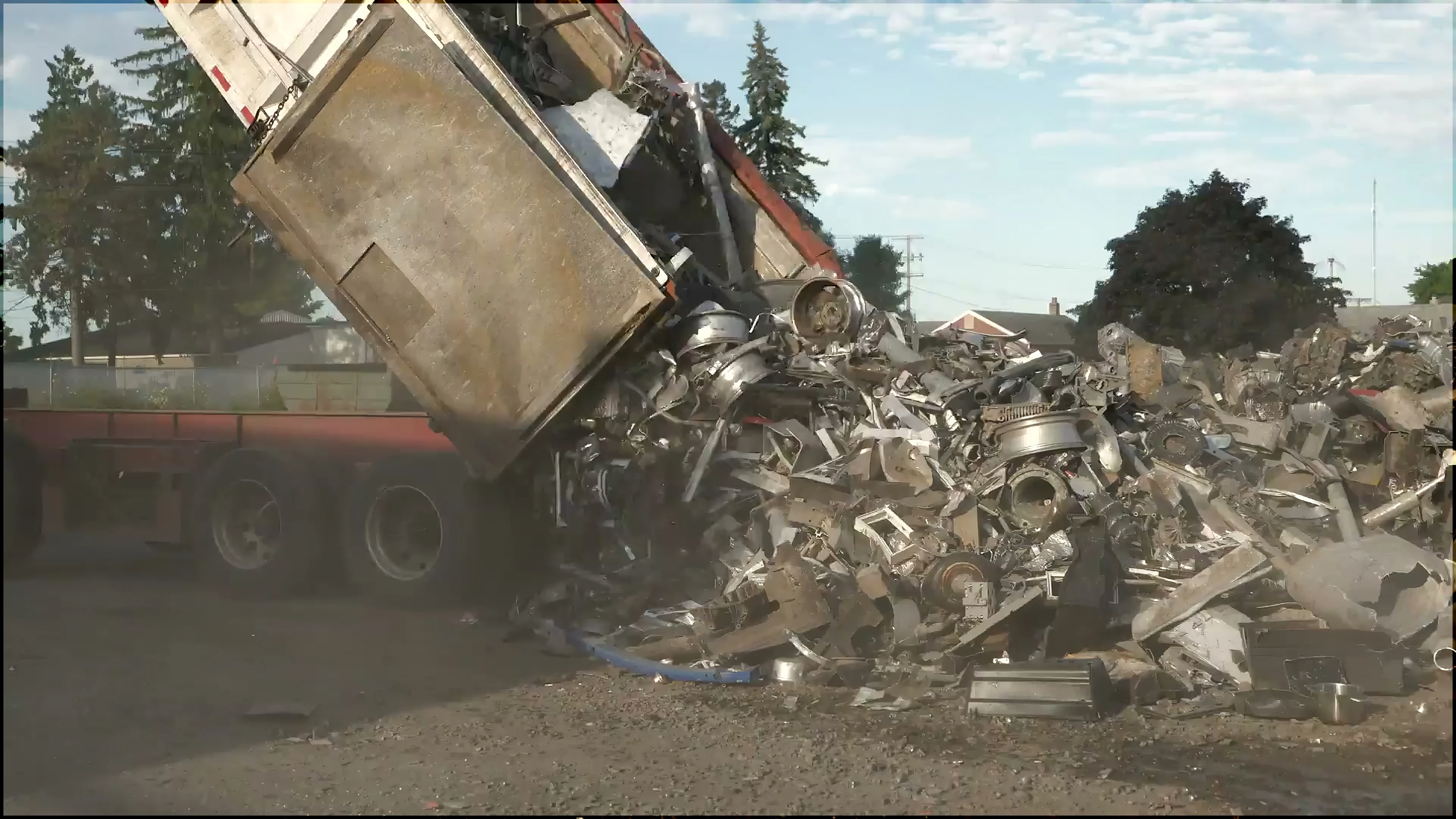 Industrial metal handling equipment at Franklin Metals